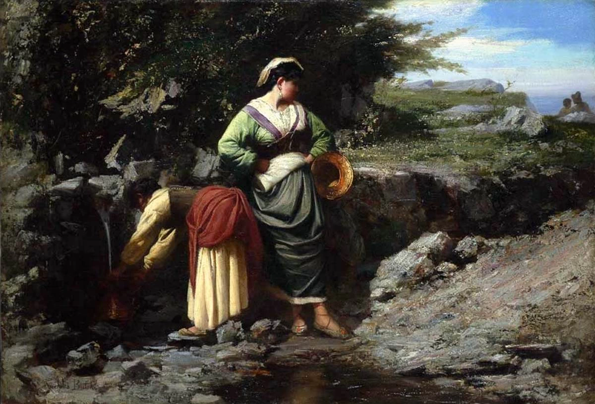 Portatrici d'acqua, 1860